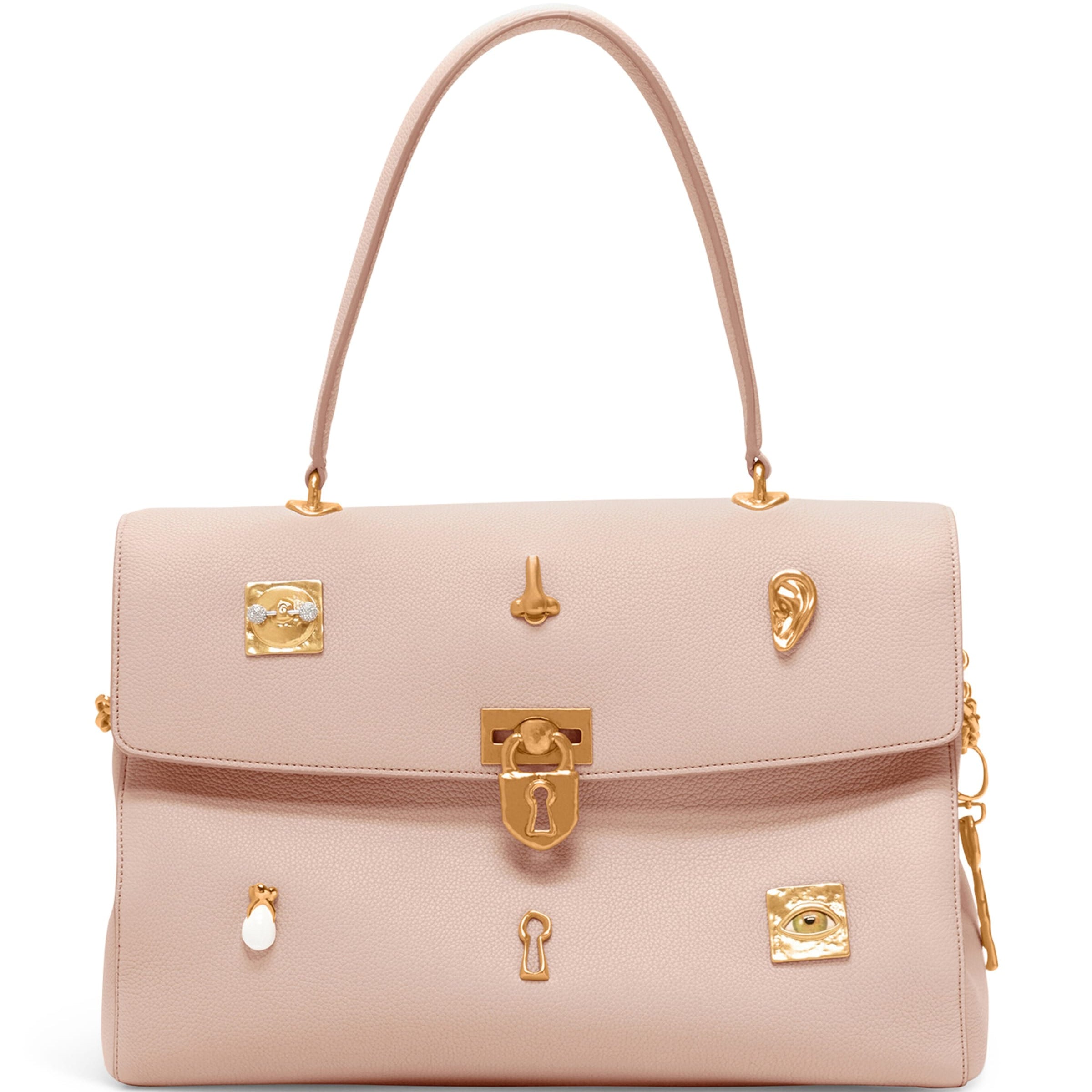 Schiaparelli Lambskin Bijoux Secret Shoulder Bag