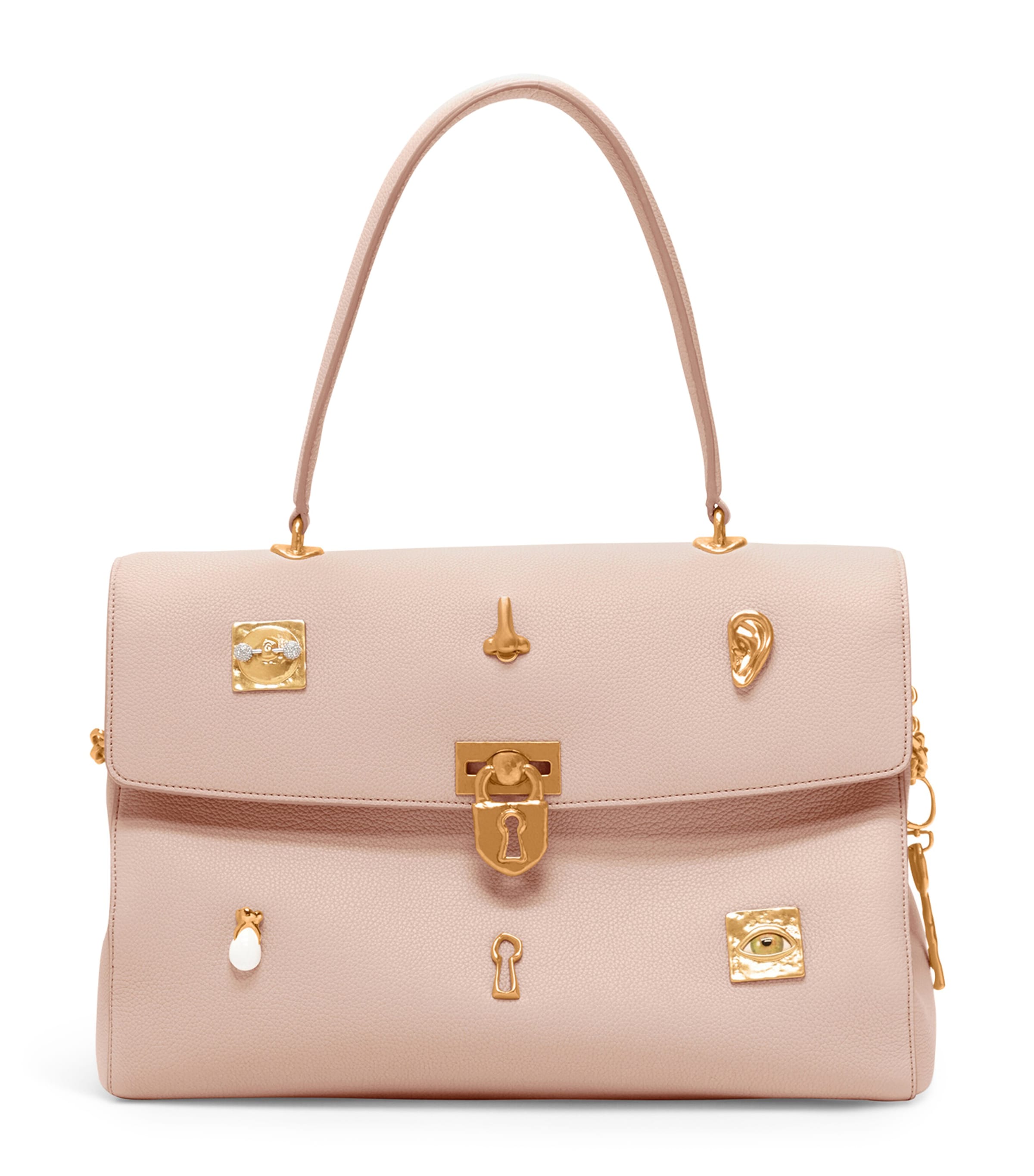 Schiaparelli Lambskin Bijoux Secret Shoulder Bag