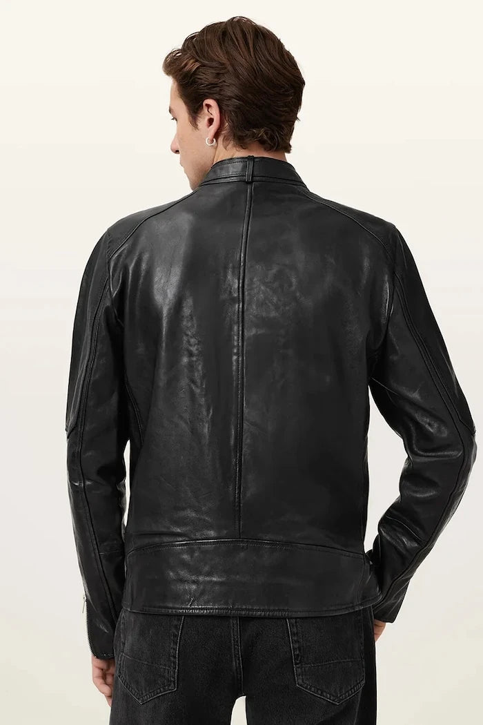 Кожено яке AllSaints CORA