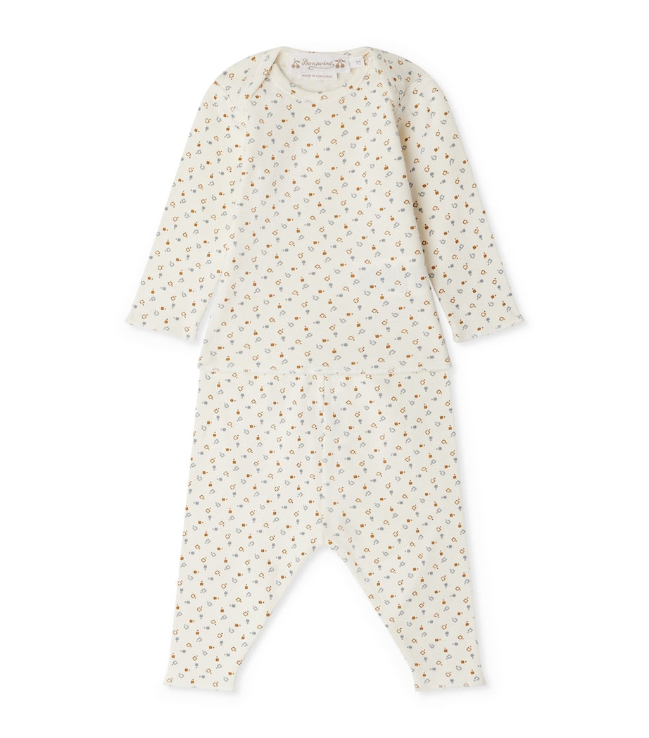 Bonpoint Printed Pyjama Set (1-18 Months)