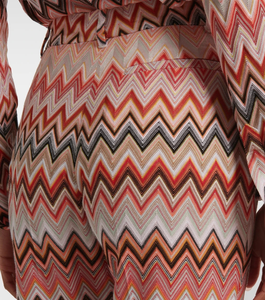 Missoni - Zigzag cotton-blend straight pants