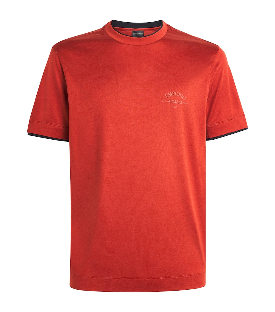 Emporio Armani Rubberised Logo T-Shirt