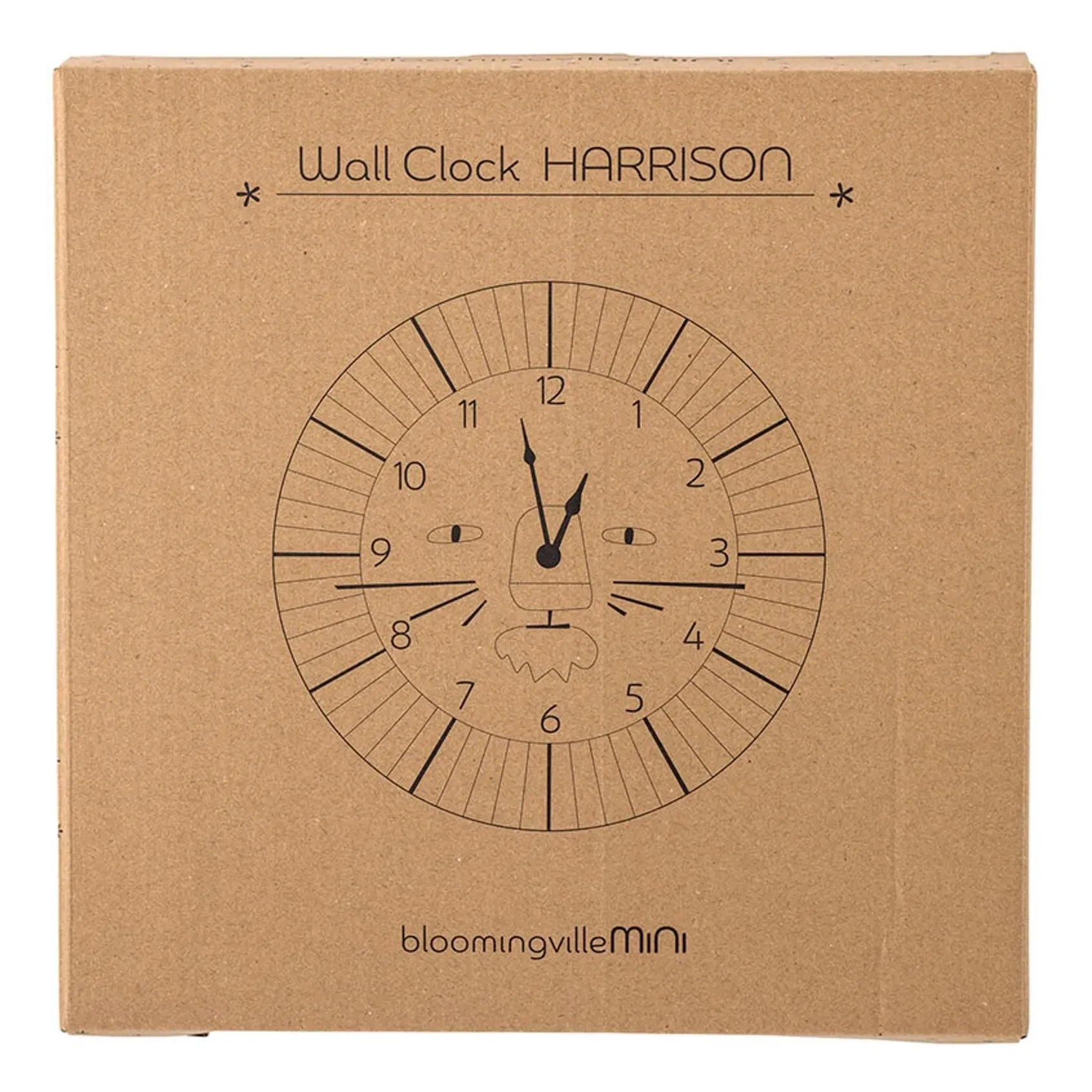 Bloomingville Mini - Harrison clock | Brown
