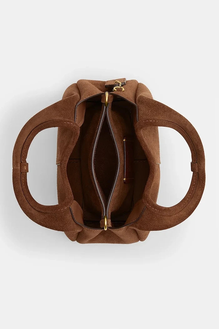 Coach kadın crossbody süet çanta Suede Lana Shoulder Bag 19