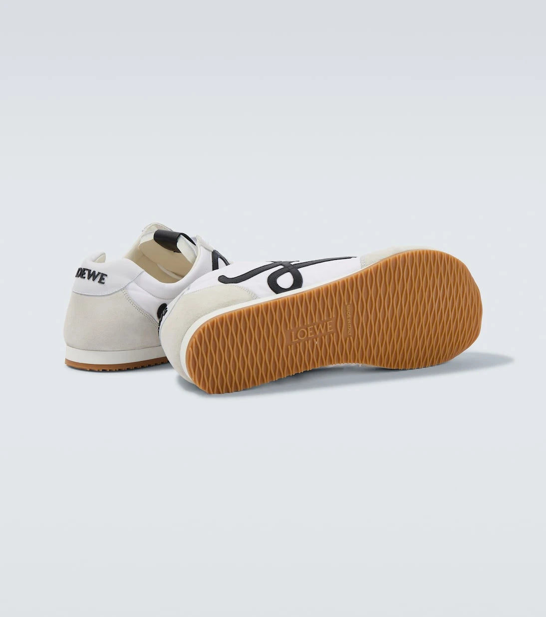 Loewe - Ballet Runner 2.0 suede-trimmed sneakers