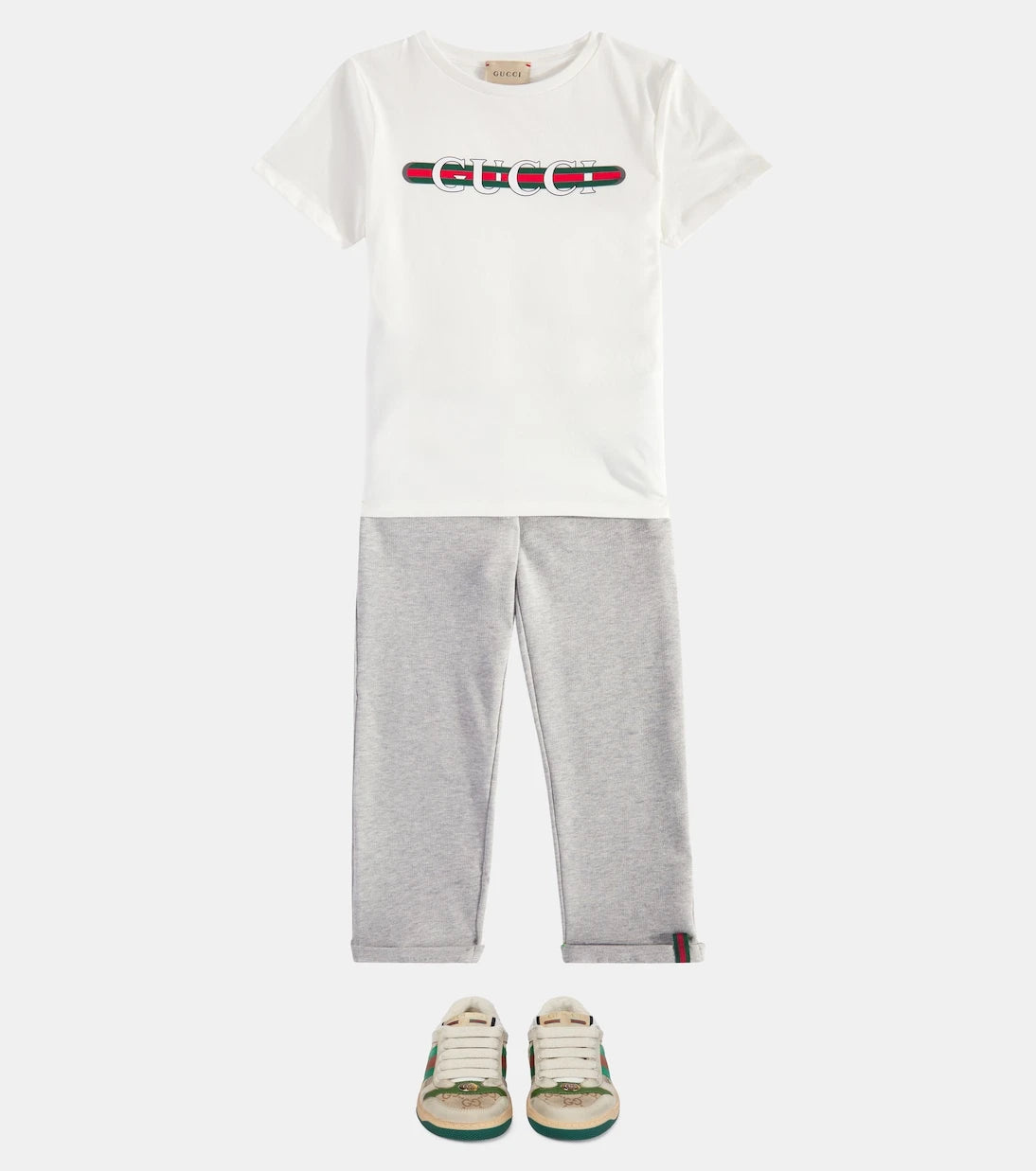 Gucci Kids - Logo cotton jersey T-shirt