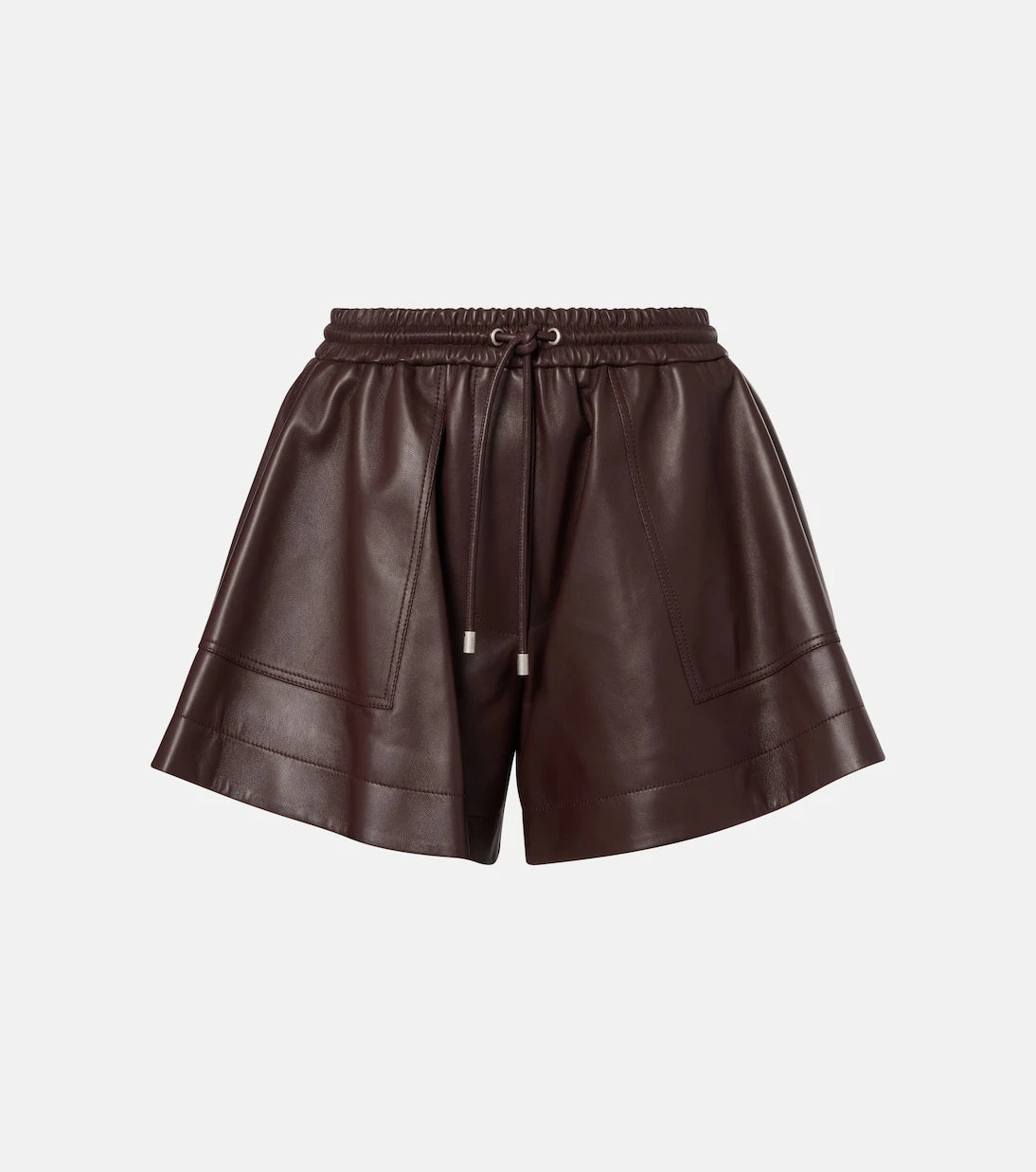 Loewe - Leather shorts