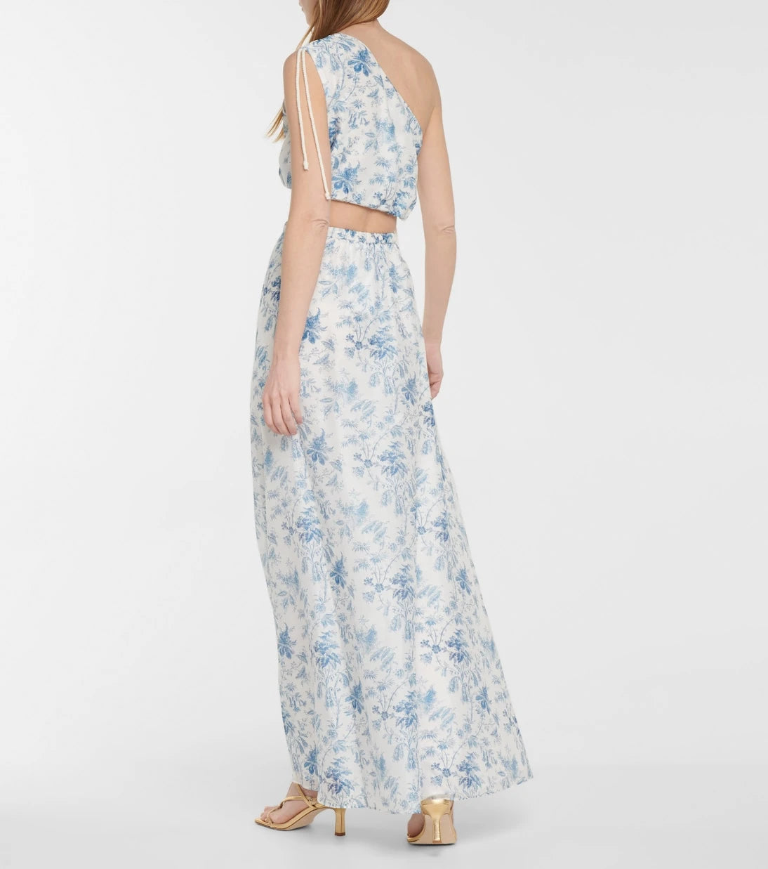 SIR - Clementine cotton and silk crop top