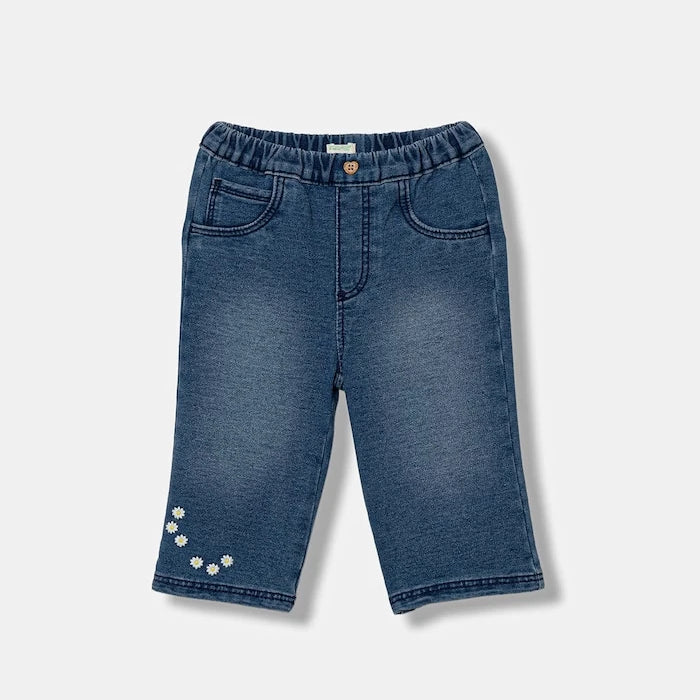 United Colors of Benetton bebek için straight jean pantolon