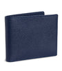 Ettinger Blue 6-Slot Capra Bifold Wallet