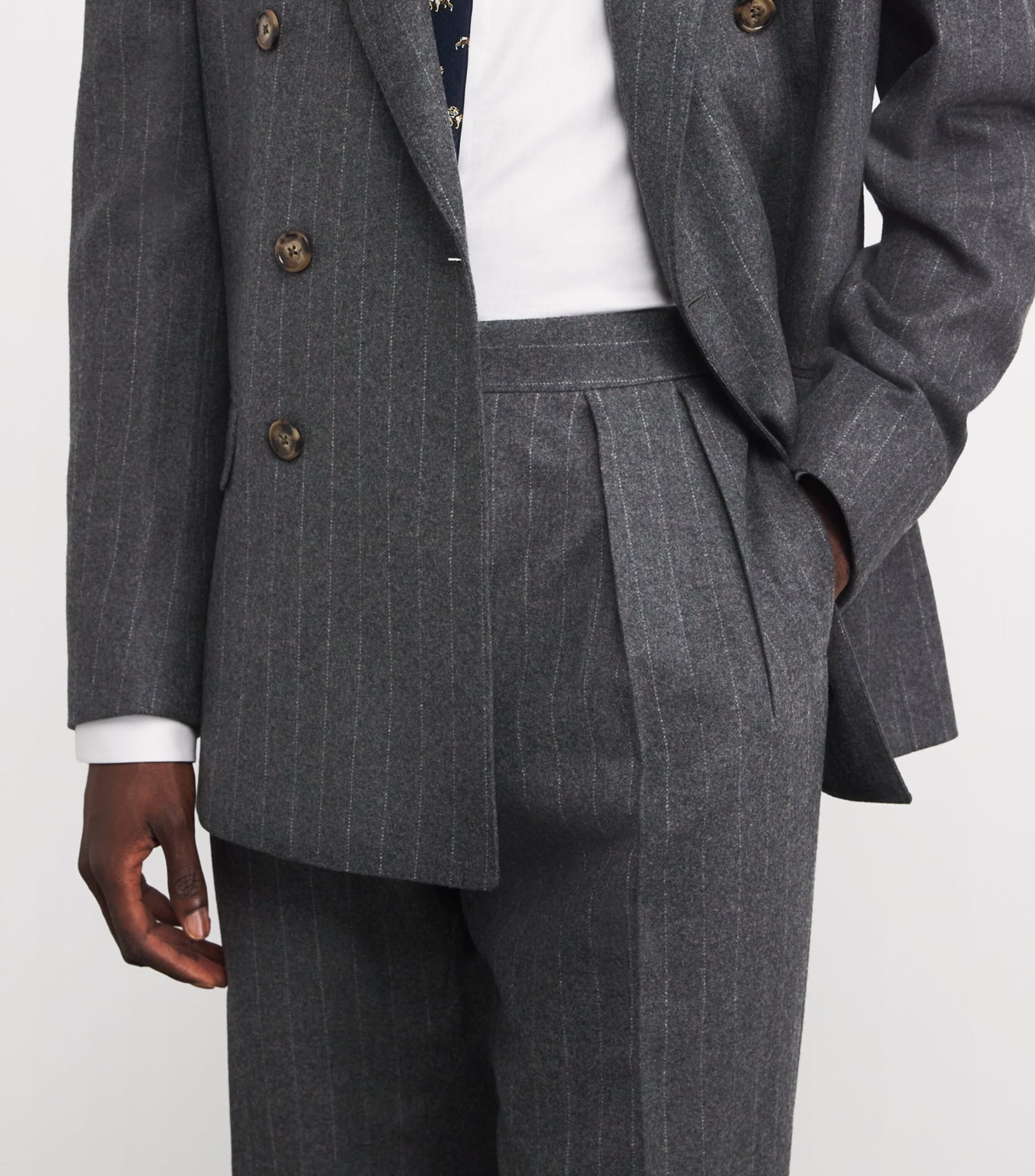 Polo Ralph Lauren Wool Chalk-Stripe 2-Piece Suit