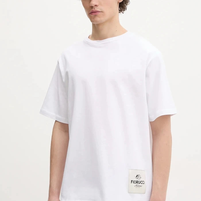 Памучна тениска Fiorucci Label Regular Fit T-Shirt