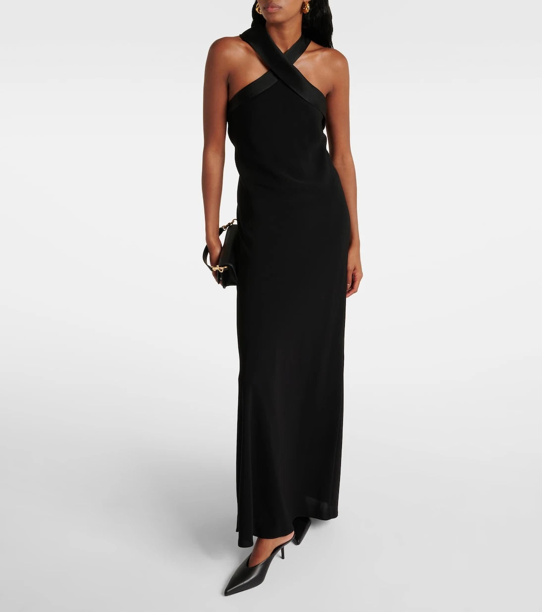Max Mara - Anta halterneck gown