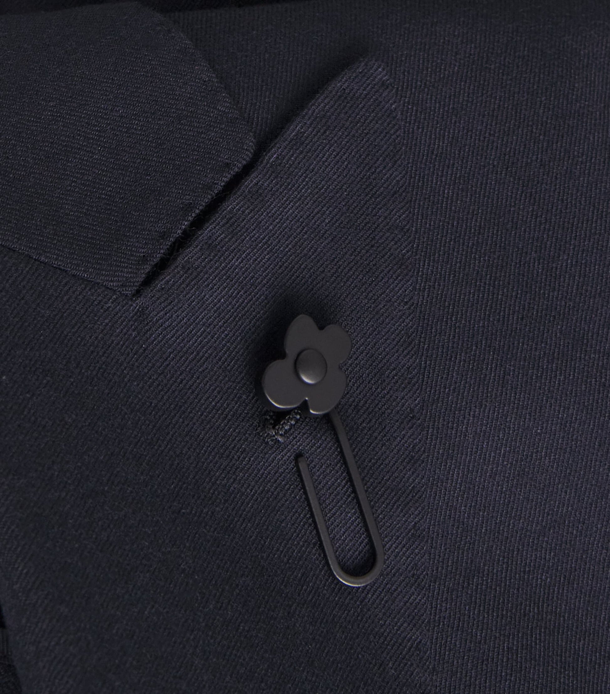 Wool-Blend Double-Breasted Blazer