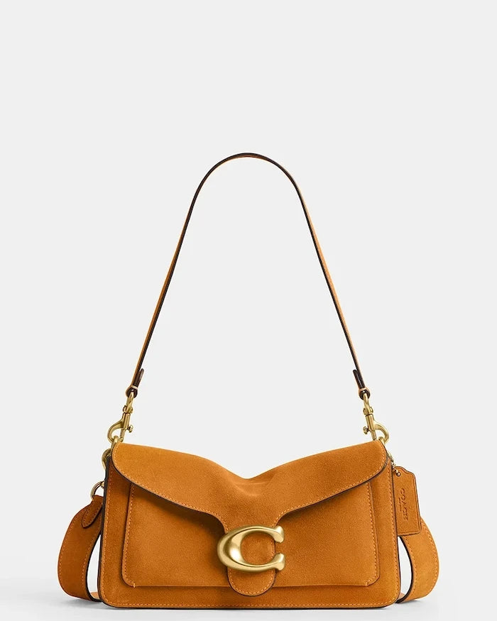 Coach kadın süet crossbody çanta Suade Tabby Shoulder Bag 26