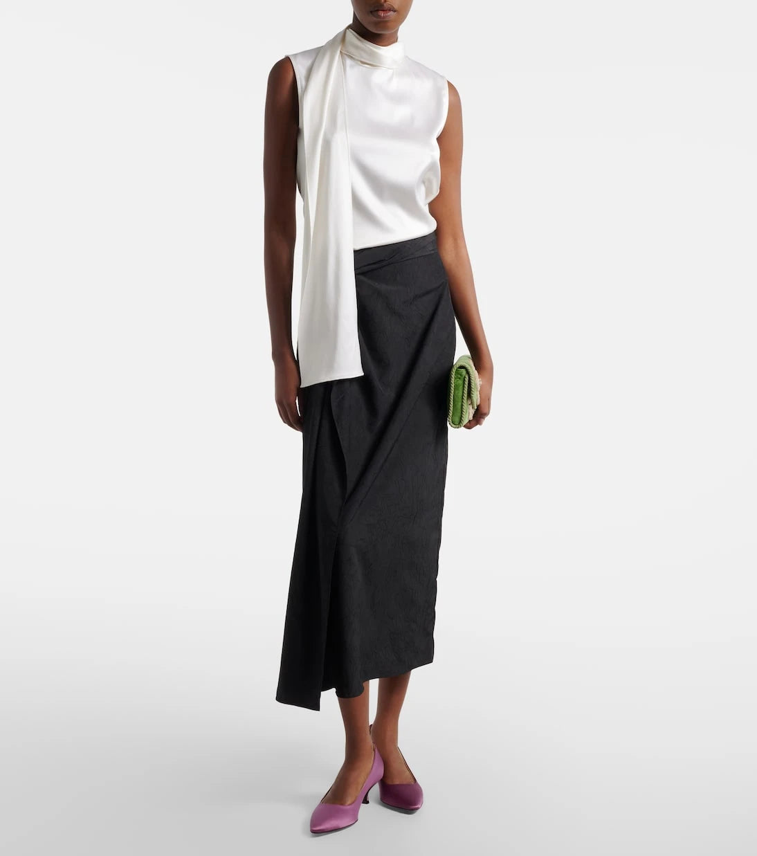 Herbert Levine - Pump Du Jour satin pumps