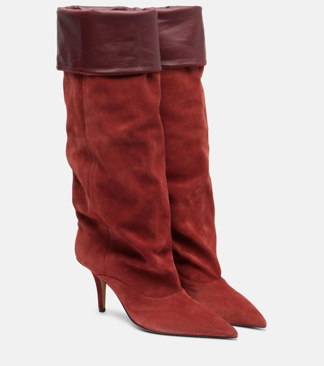 Paris Texas - Ines 75 suede knee-high boots