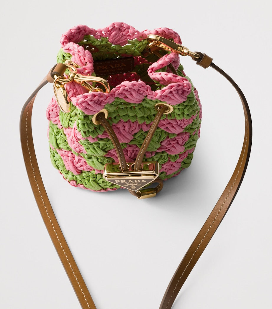 Pink Mini Crochet Pouch