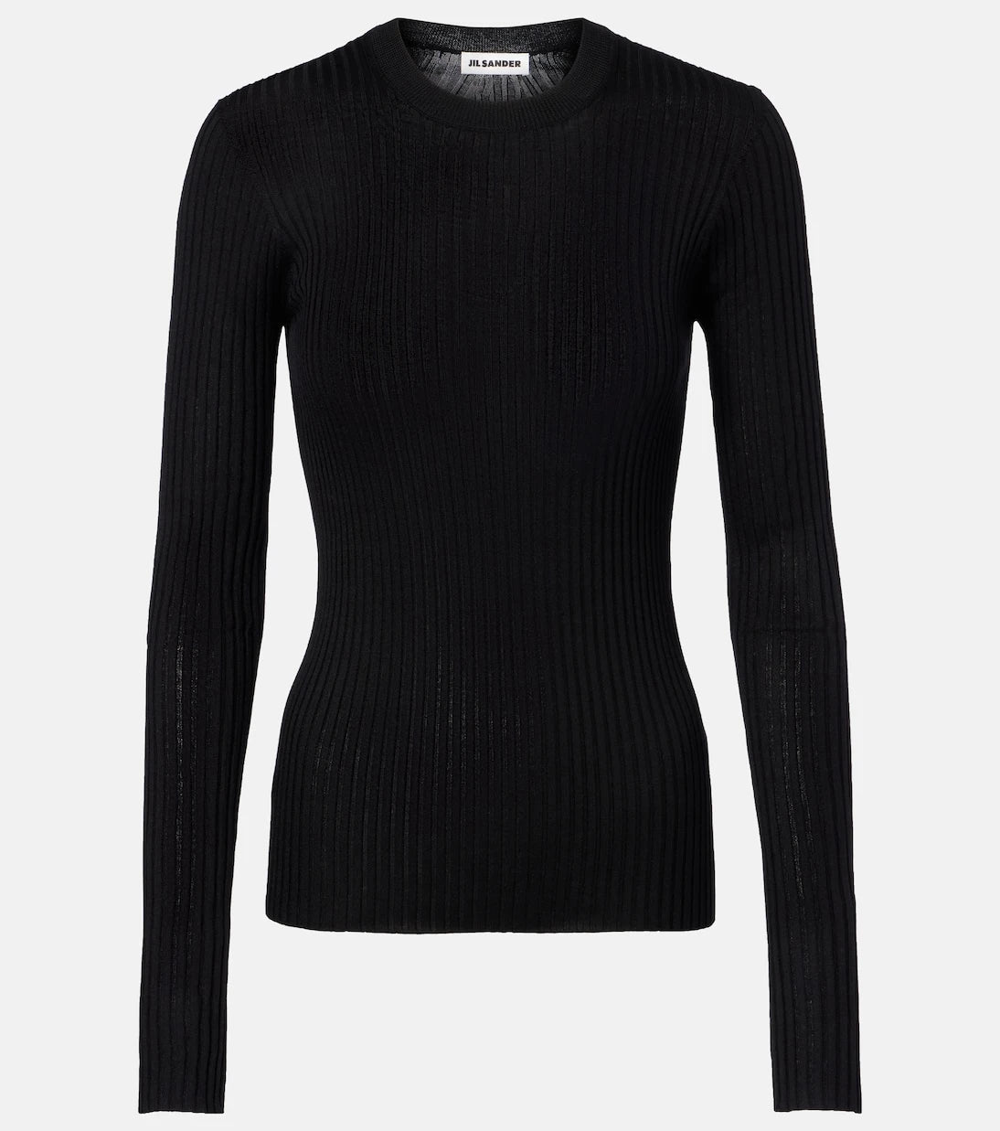 Jil Sander - Ribbed-knit silk sweater