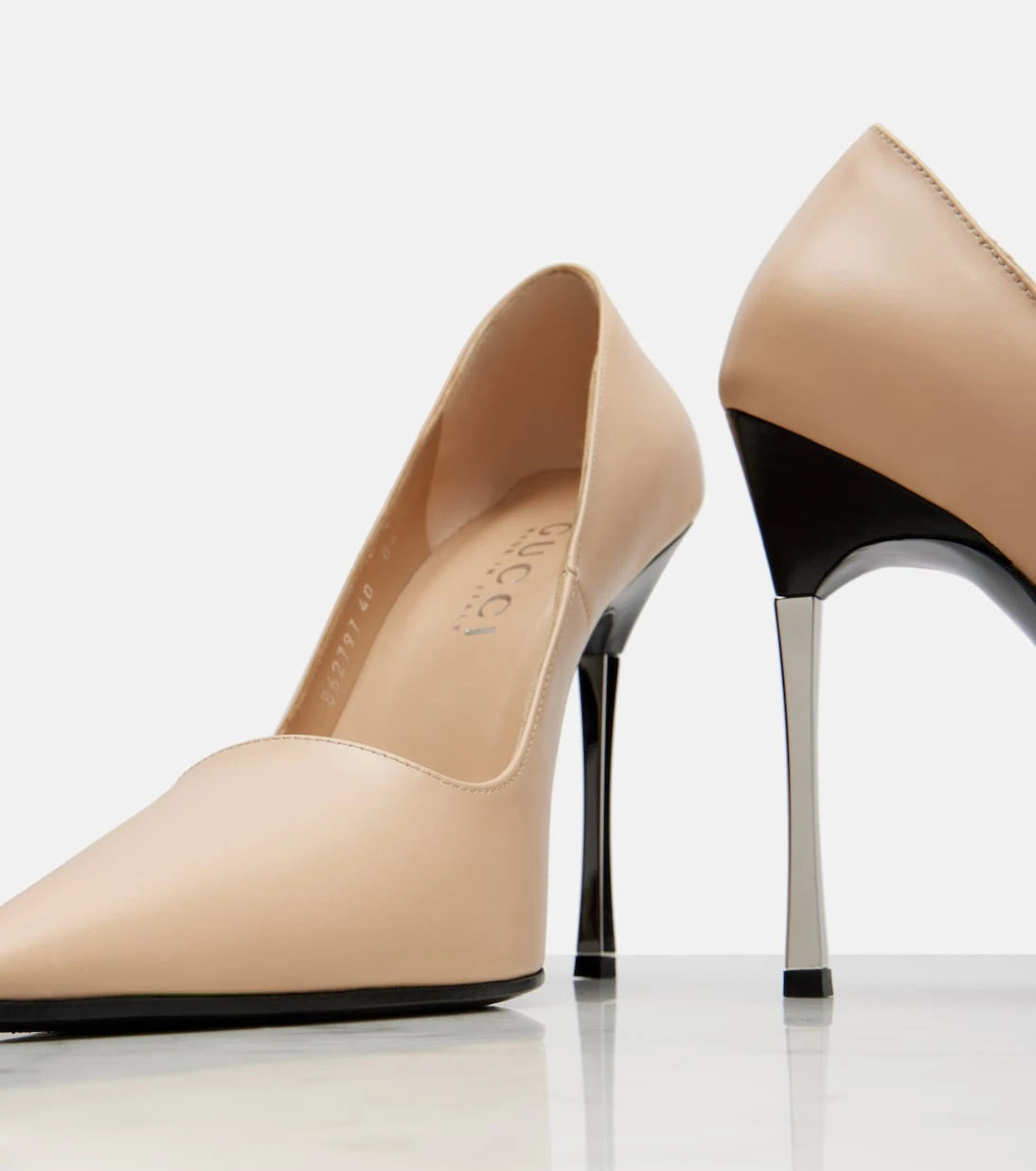 Gucci - Bombshell leather pumps