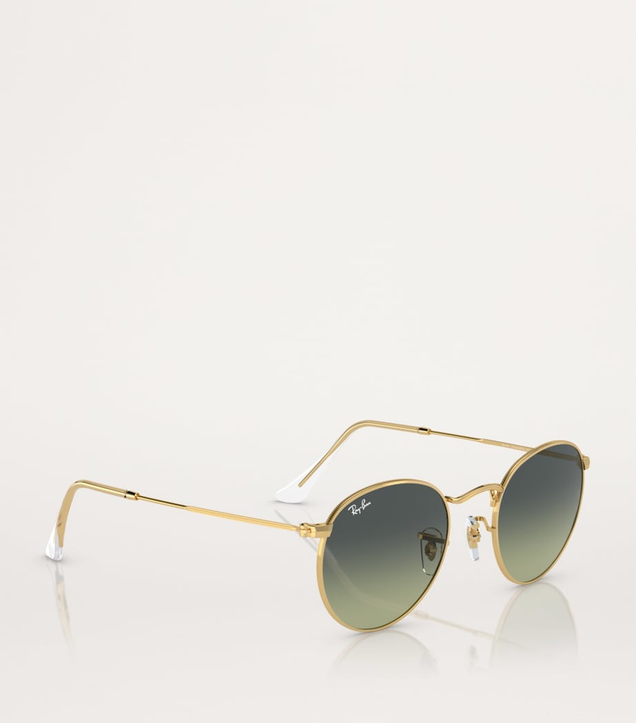 RB3447 Round Metal Sunglasses