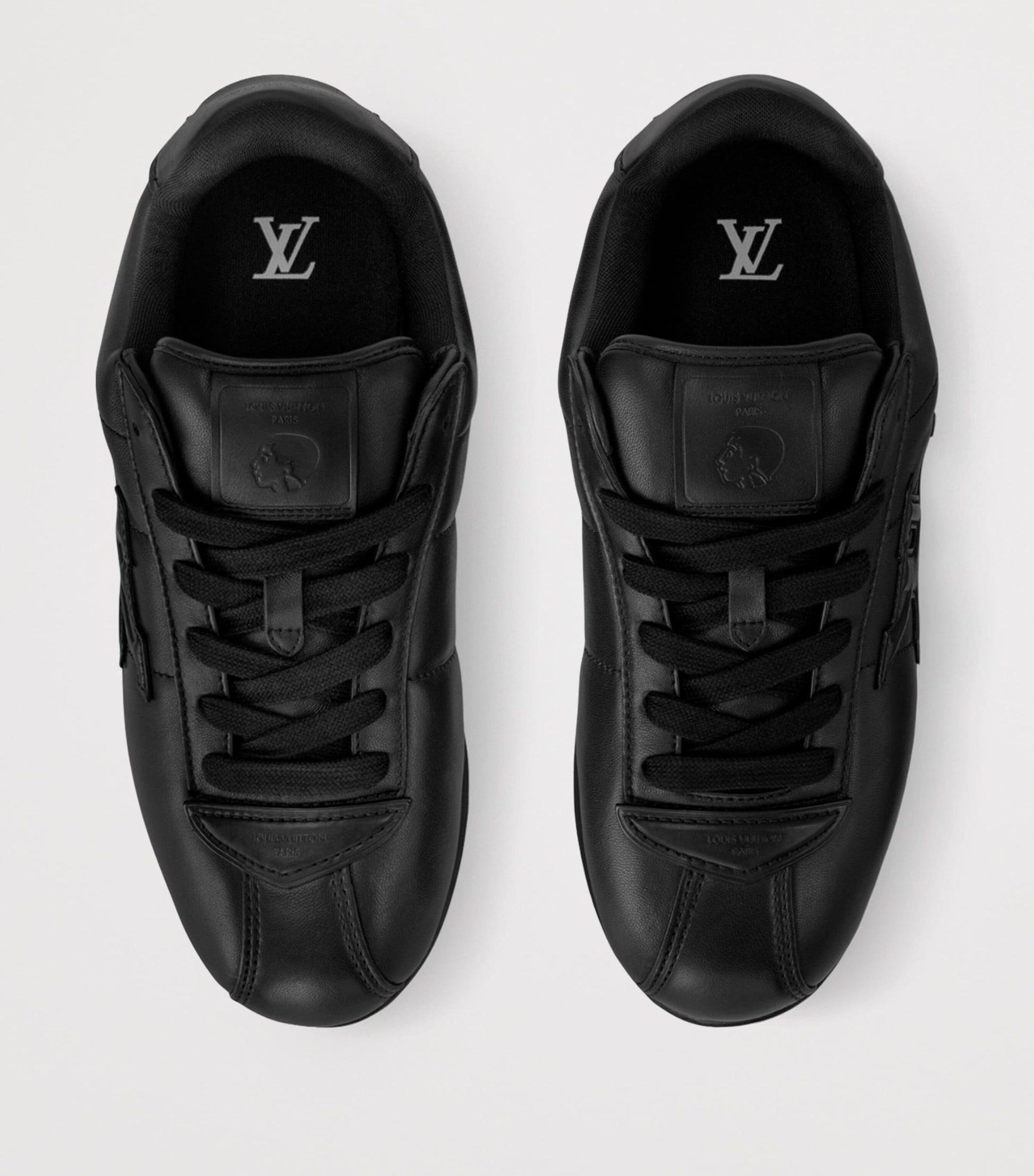 LOUIS VUITTON Leather Buttersoft Low-Top Sneakers