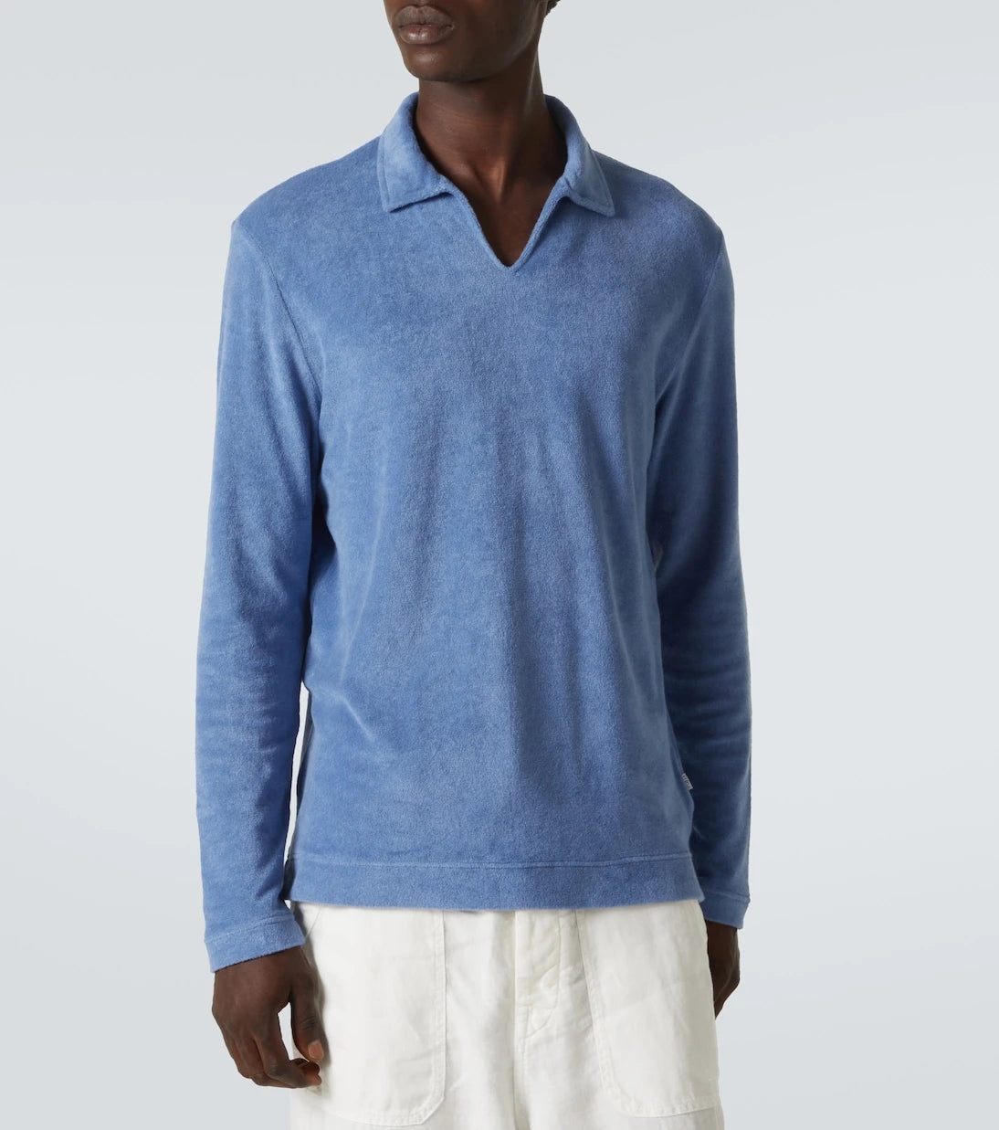 Fedeli - Peter cotton terry polo shirt