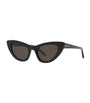 Saint Laurent Black Lily Cat Eye Sunglasses