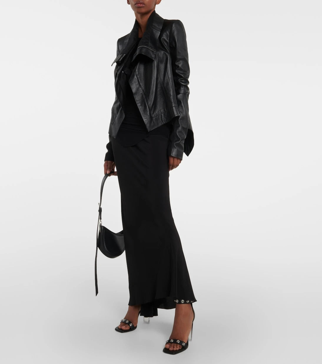 Rick Owens - Snaps leather sandals