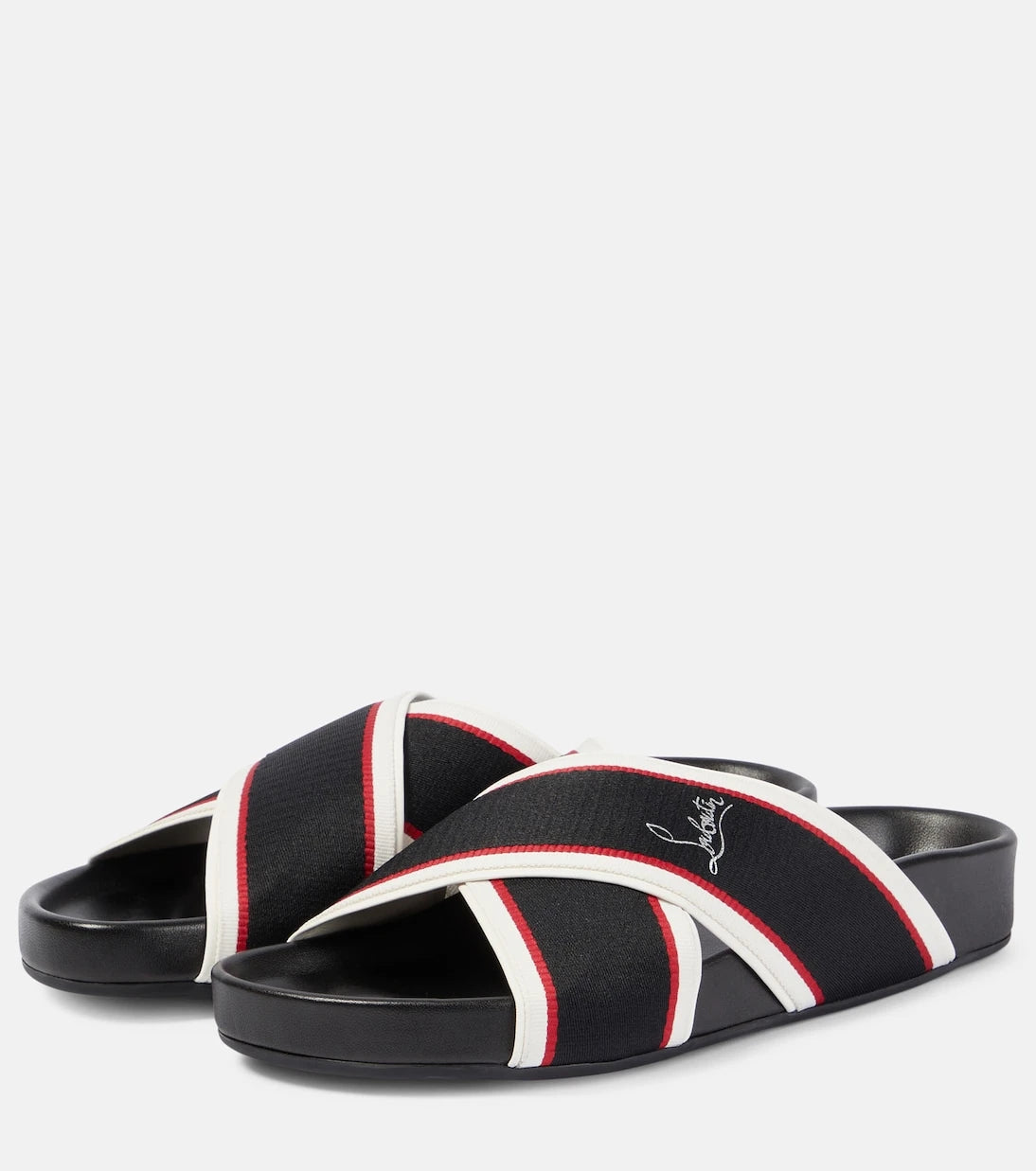 Christian Louboutin - Hot Cross Bizz ribbon sandals