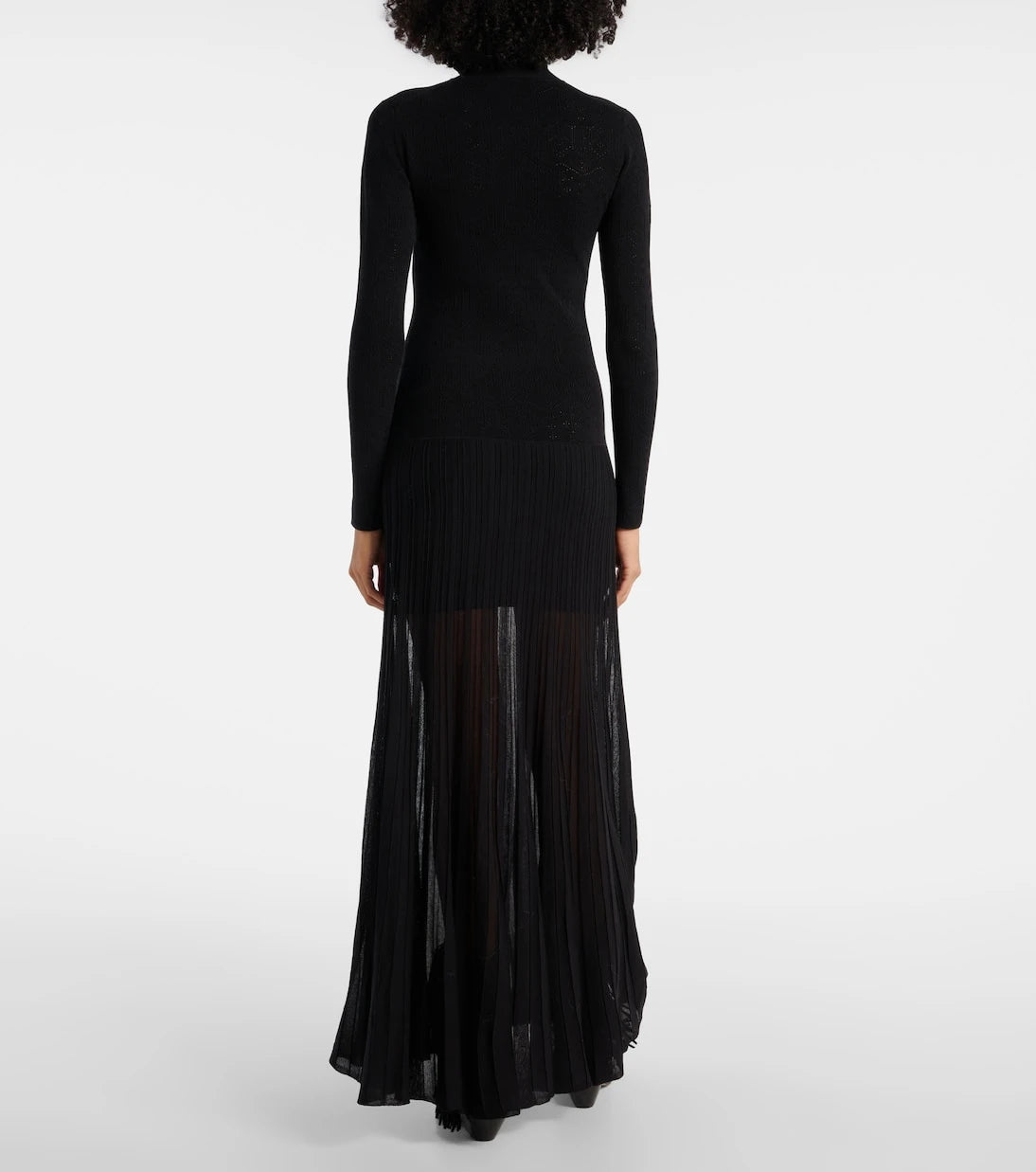 Isabel Marant - Gisole pointelle turtleneck maxi dress