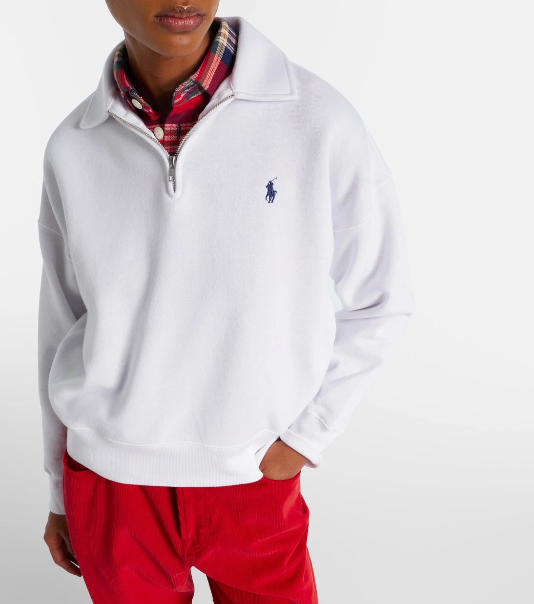 Polo Ralph Lauren - Cotton-blend jersey sweatshirt