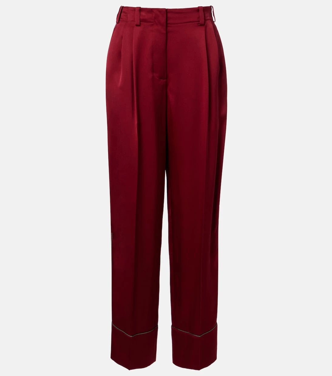 Givenchy - Silk satin wide-leg pants