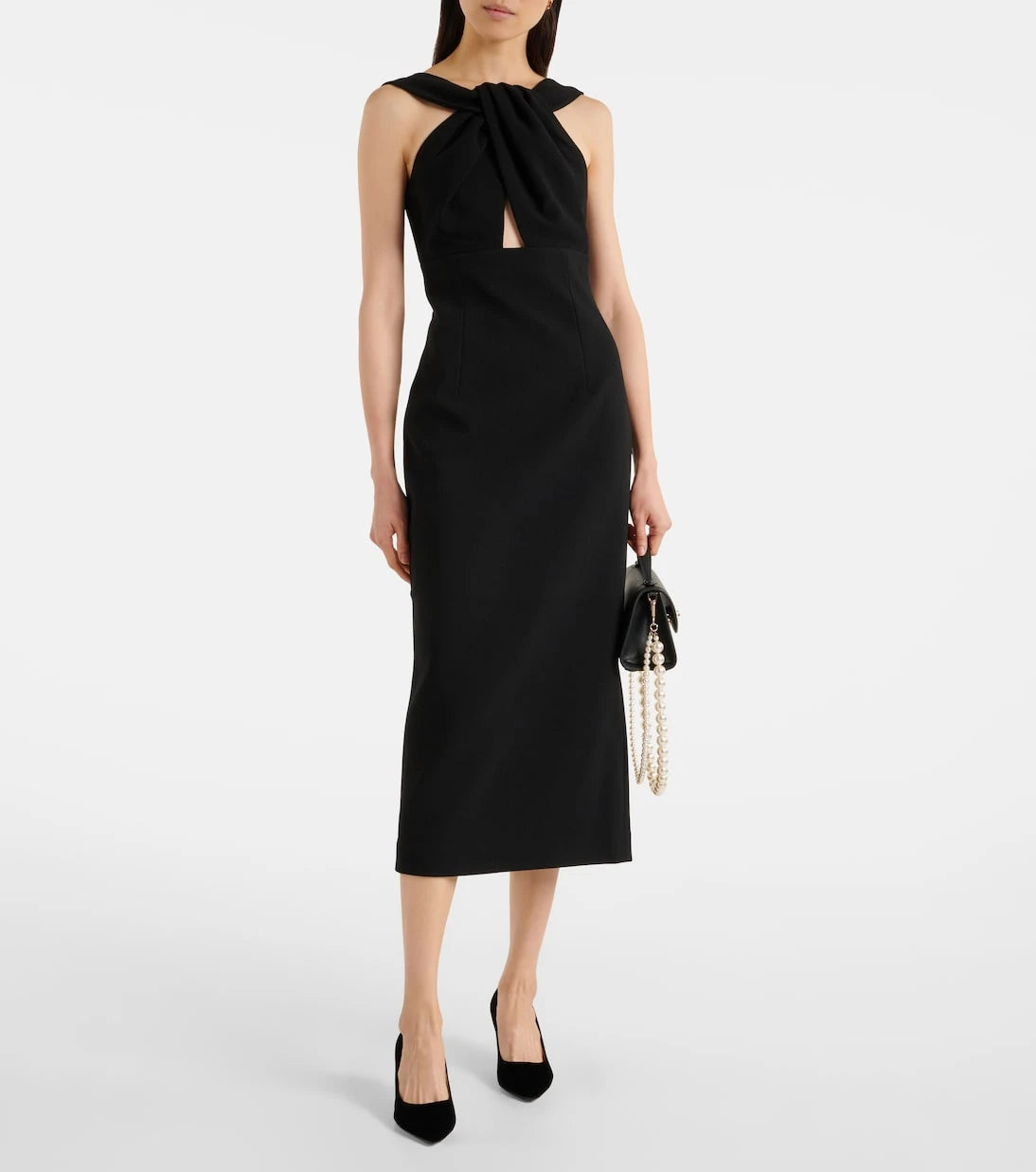 Rebecca Vallance - Elora cutout midi dress