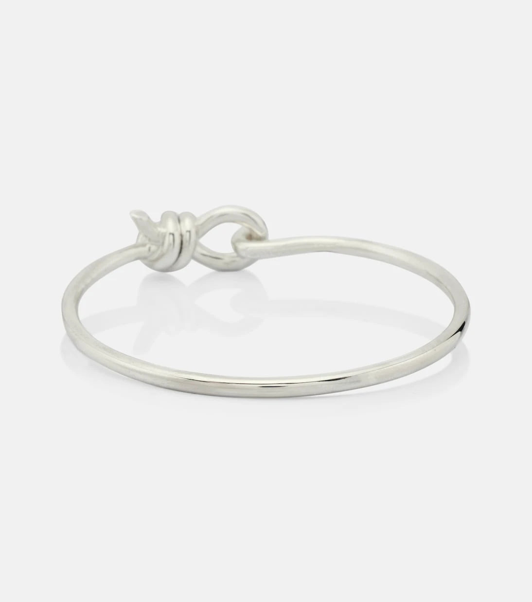 Bottega Veneta - Knot sterling silver bracelet