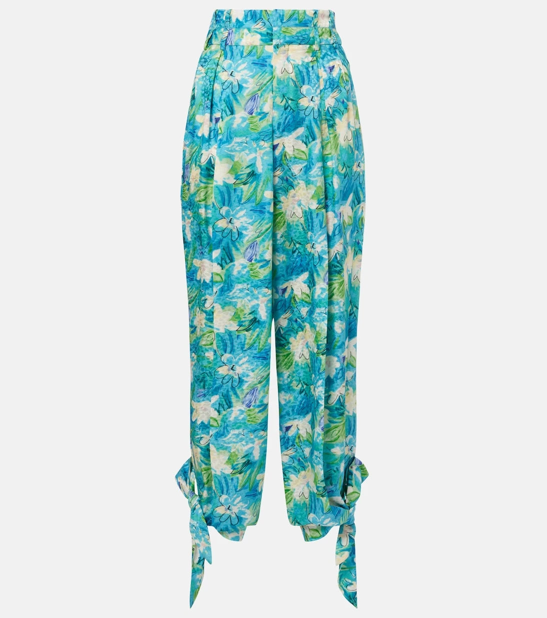 Chloé - Floral silk balloon pants