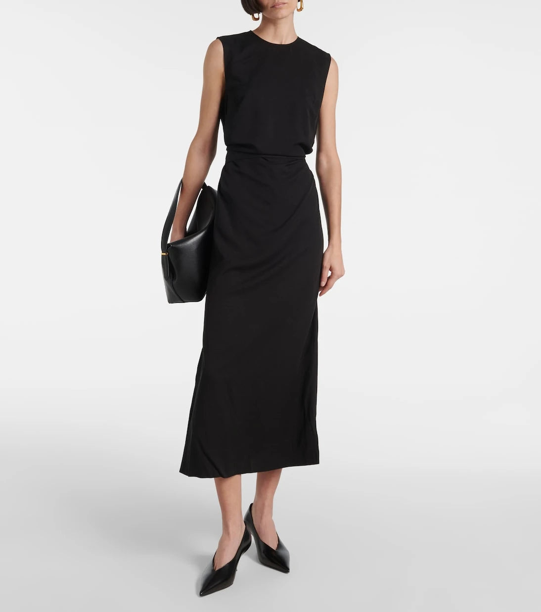 Toteme - Tie-detail midi dress