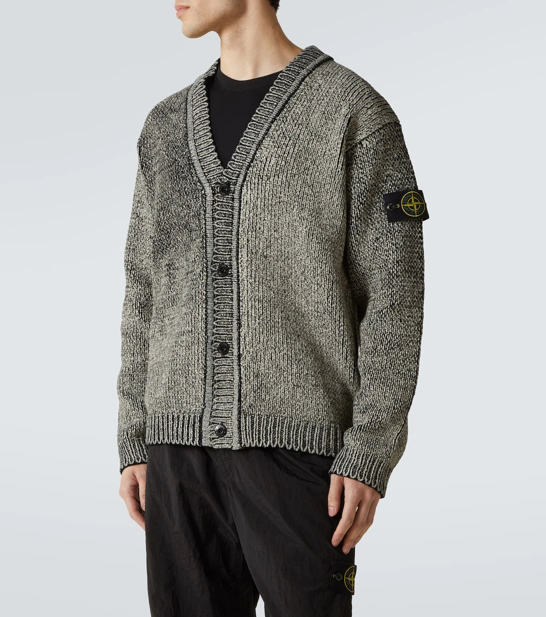 Stone Island - سترة قطنية كارديجان