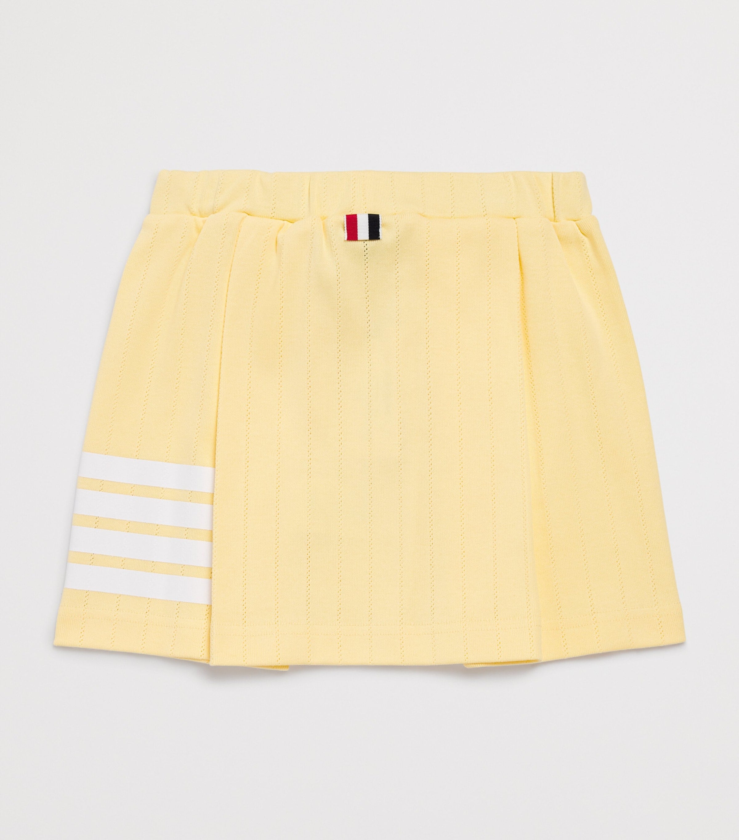 Thom Browne Kids Pointelle Pleated Skirt (2-12 Years)
