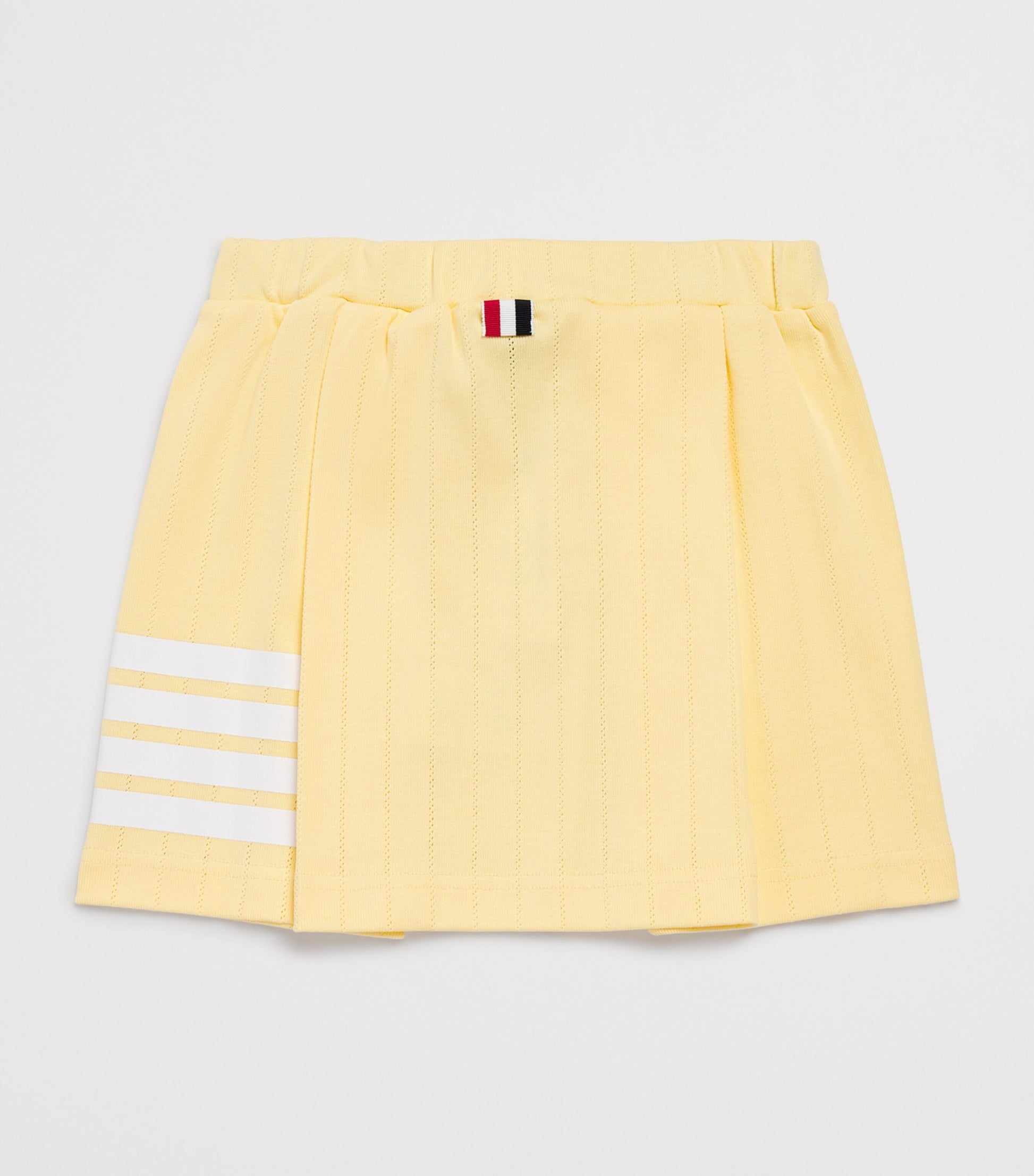 Thom Browne Kids Pointelle Pleated Skirt (2-12 Years)