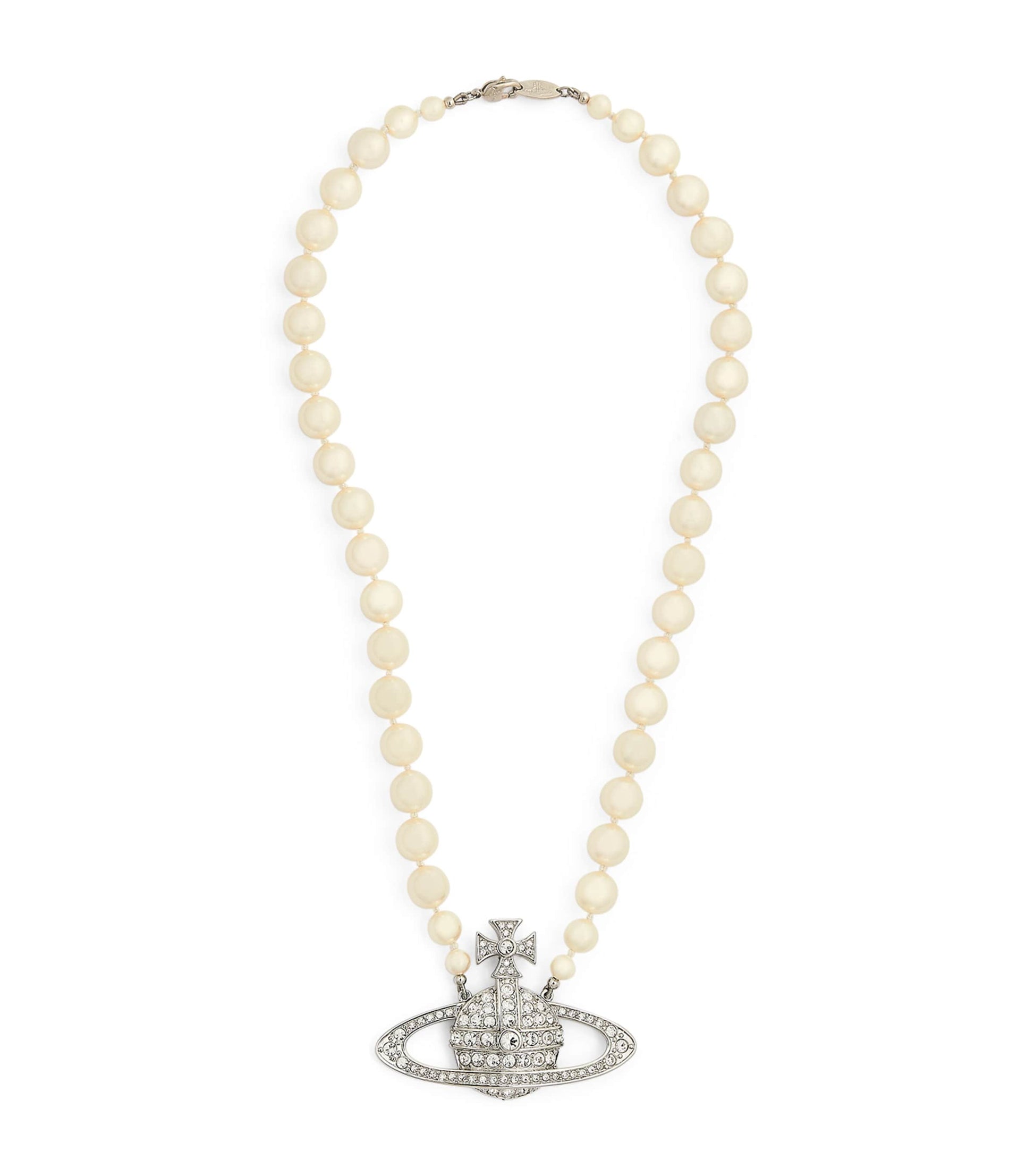 Pearl Bas Relief Necklace