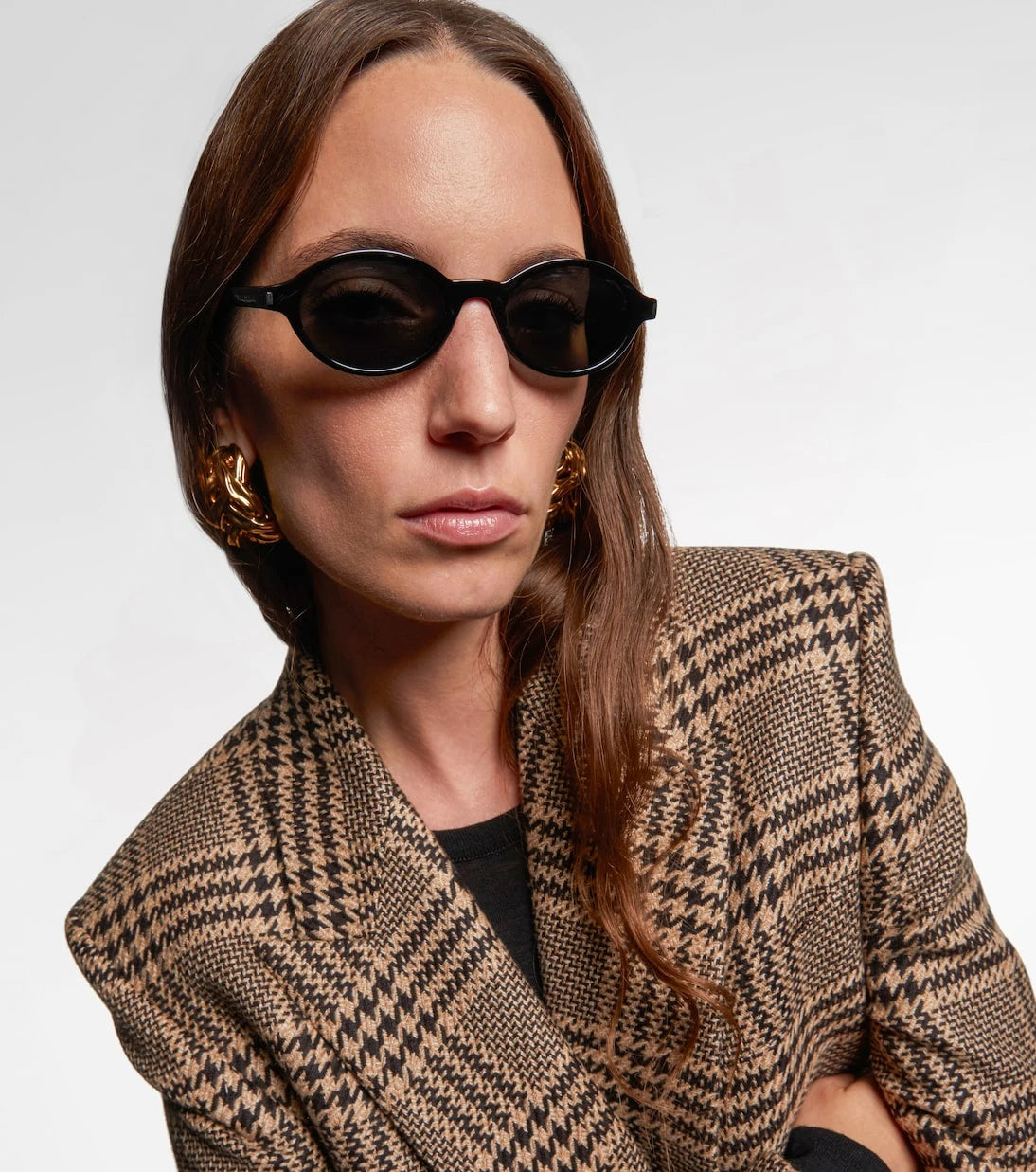 Saint Laurent - SL 751 Jeanne oval sunglasses