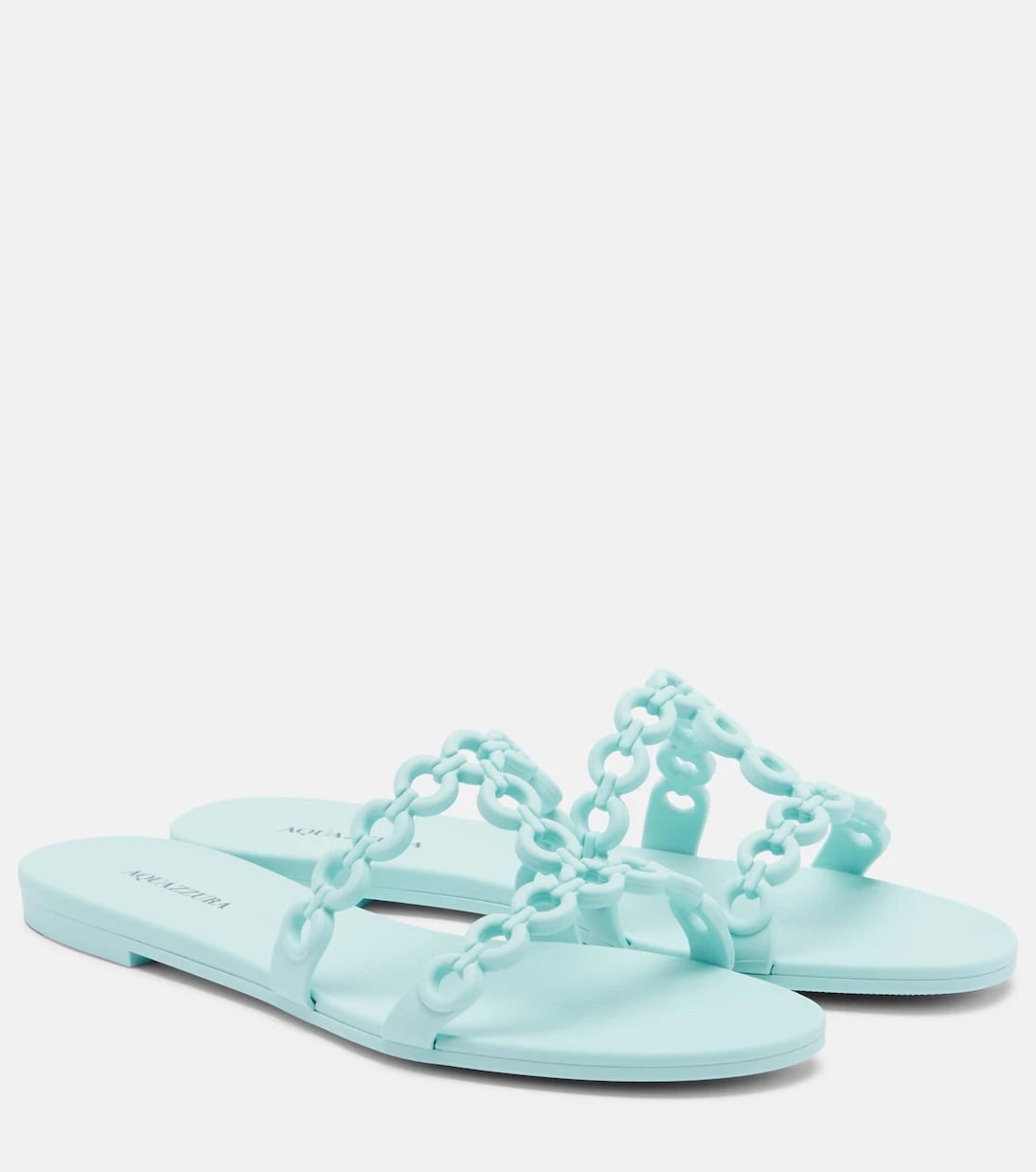 Aquazzura - Infinity Chain Jelly slides
