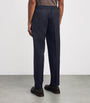 Wool Tapered Trousers