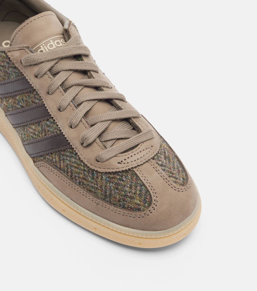 Adidas - Handball Spezial leather-trimmed sneakers