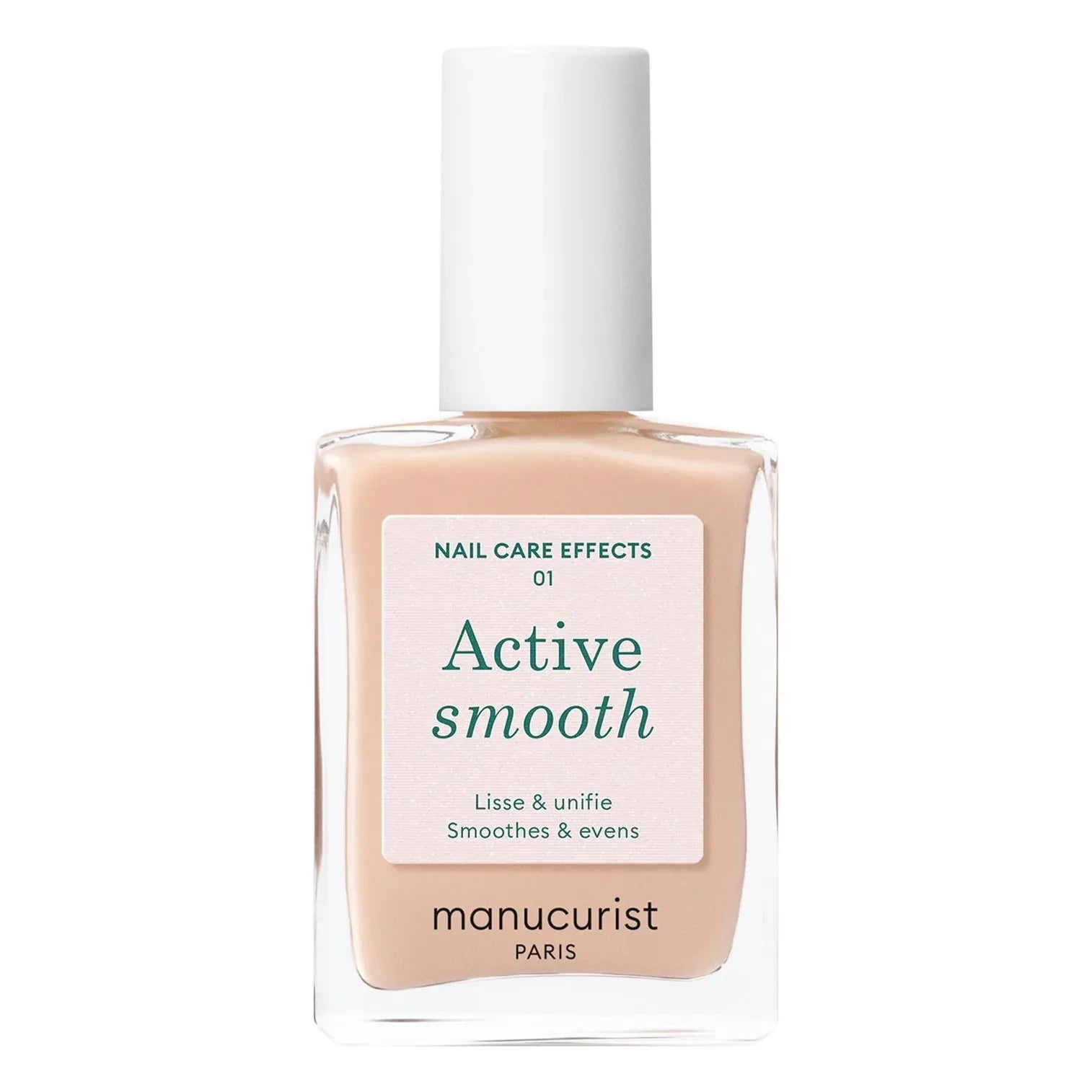 Manucurist - CC polish Active Smooth 01 embellishing care varnish - 15ml