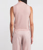 Weekend Max Mara Pink Knitted Sleeveless Top