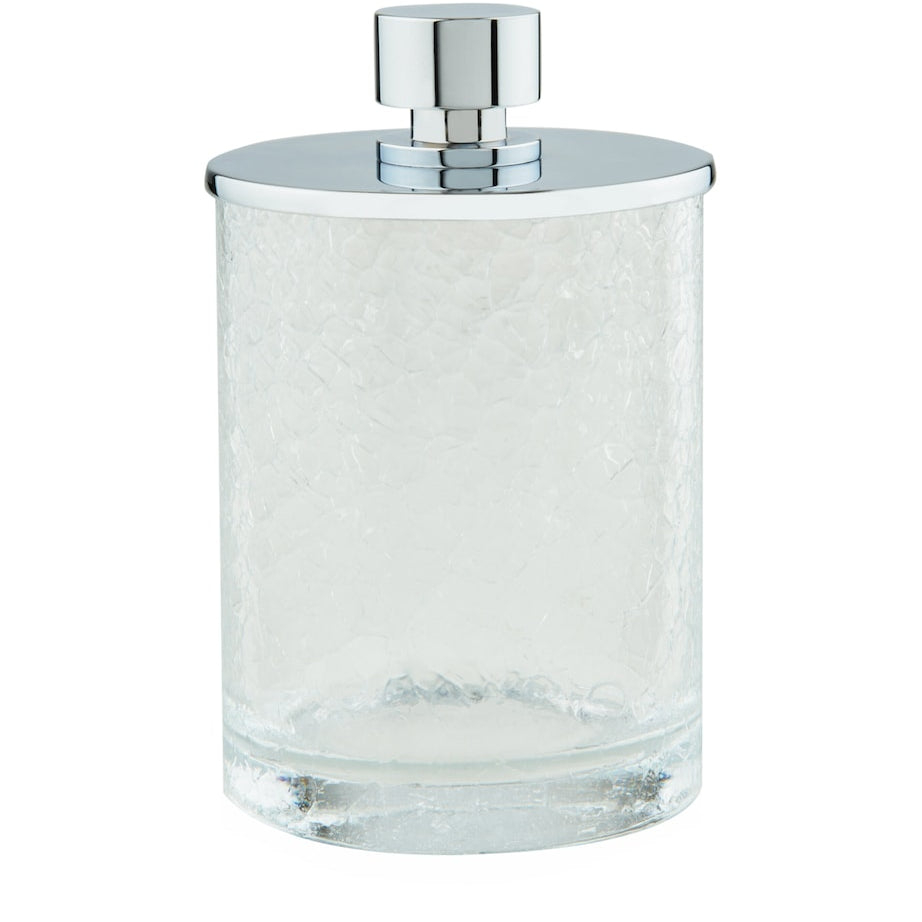 Medium Cracked Crystal Jar