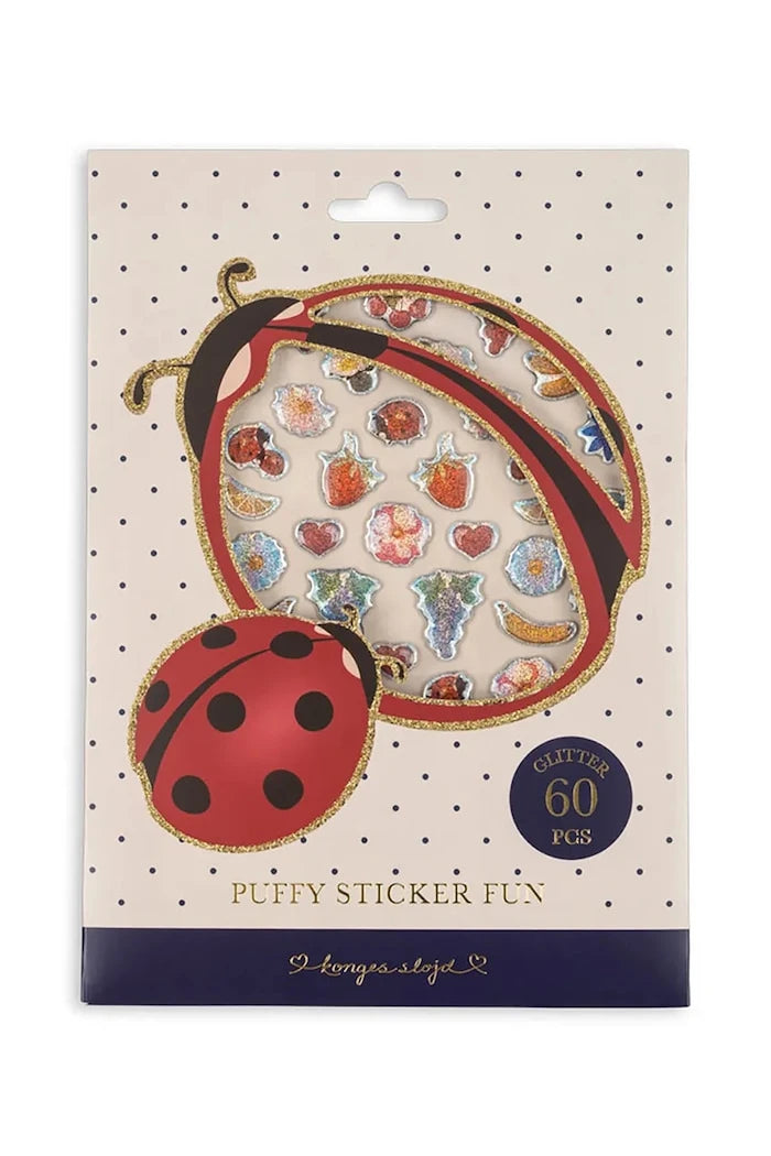 Konges Sløjd PUFFY STICKERS Çıkartmaları