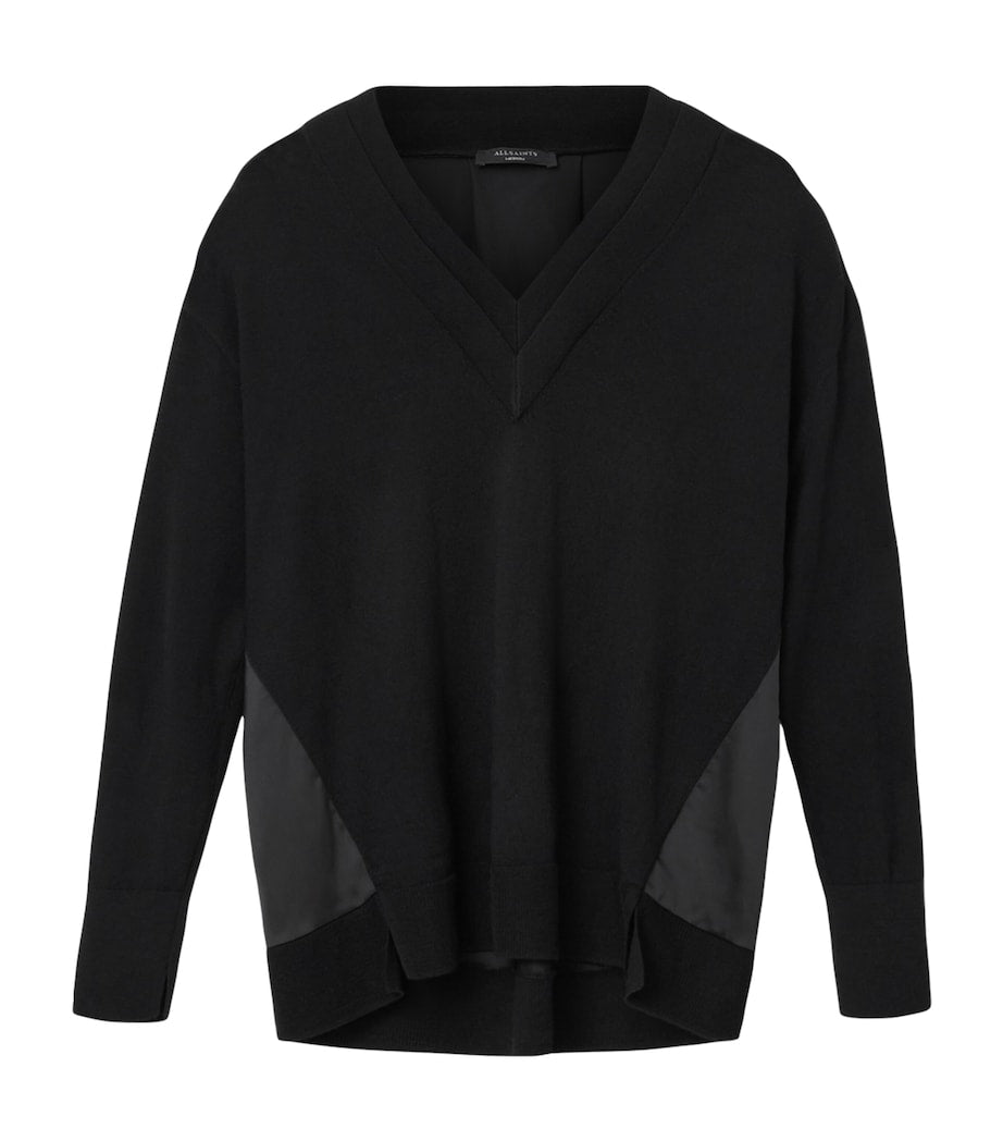 Black Wool Bern Sweater